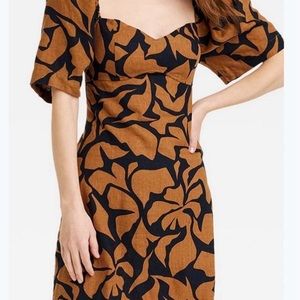 A New Day Linen Dress Medium